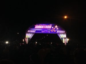 Marathon start line Dopey Challenge Walt Disney World