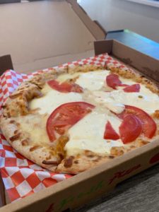 pizza at Sol Foods in Springdale, Utah