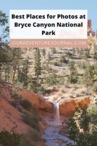 pinterest pin for best photos at bryce canyon
