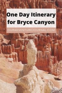 pinterest pin for bryce canyon