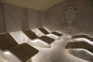 Herbal Steam Room at the Posthotel