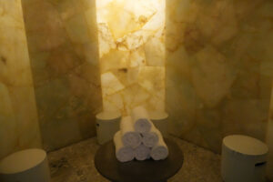 Eis Sauna at the Posthotel