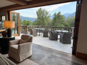 Terrace at Posthotel