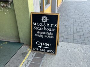 Mozart's Steakhouse in Leavenworth