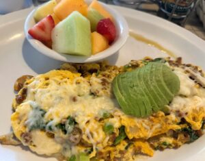 Olé Scrambler from Rusty Pelican Cafe in Edmonds