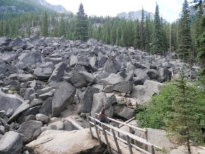boulder field