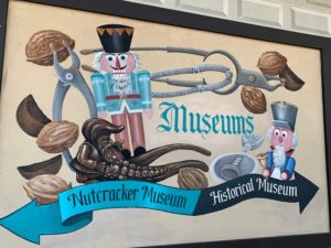 nutcracker museum sign