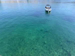 turquoise waters of Chelan