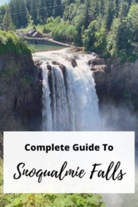 Pinterest Pin for Snoqualmie Falls
