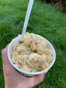 hatch chili mac & cheese from Swans Trail Farms in Snohomish
