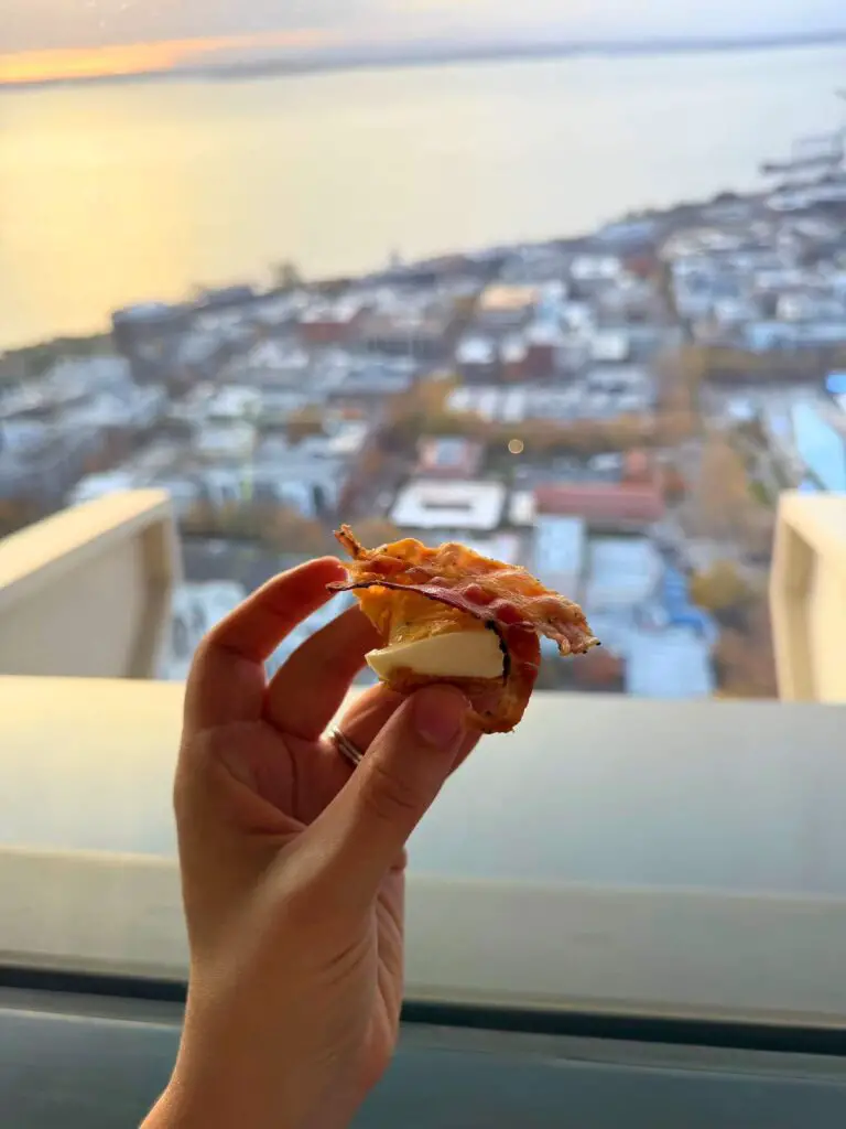 Appetizer at Loupe Lounge