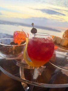 craft cocktails at the Loupe Lounge at the Space Needle