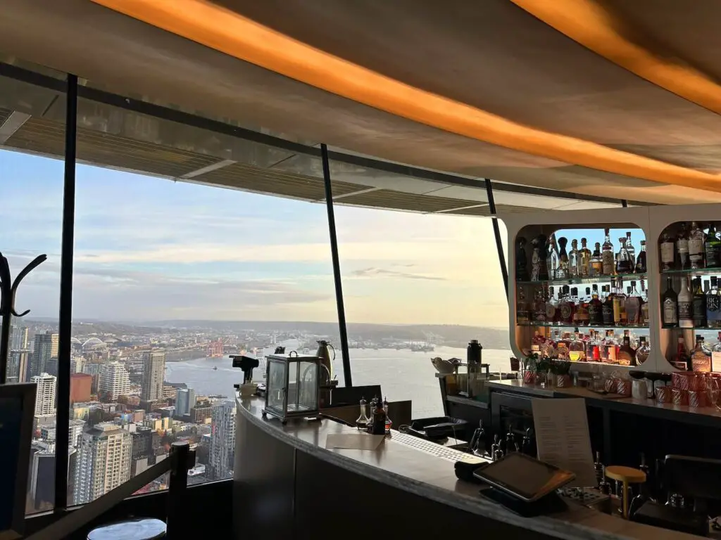 Bar at the Loupe Lounge