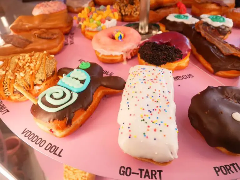 Voodoo Doughnuts display