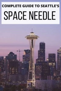 Pinterest Pin for Seattle Space Needle