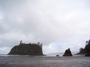 Ruby Beach in Olympic National Park in Washington State