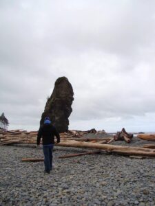 Ruby Beach in Olympic National Park in Washington State