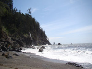 Third Beach Strawberry Bay Falls