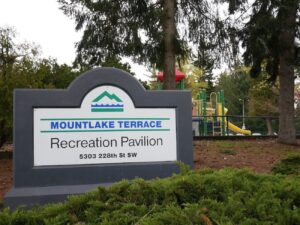 Mountlake Terrace Pavillion Sign