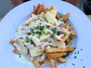 Poutine at the Old Whiskey Mill in Port Townsend