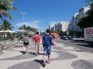 Copacabana Promenade Rio de Janerio