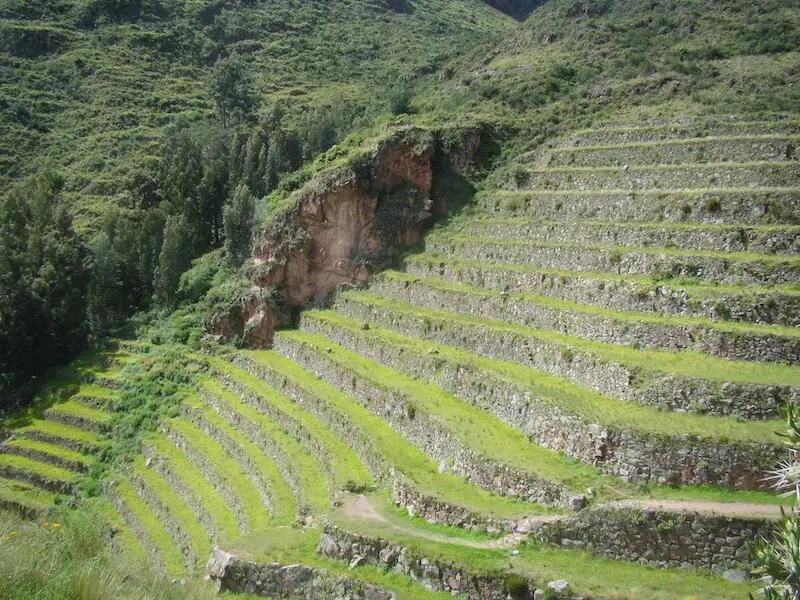 Pisac Peru Sacred Valley Terraces