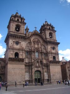 cusco iglesia de la compania de jesus in Cusco Peru