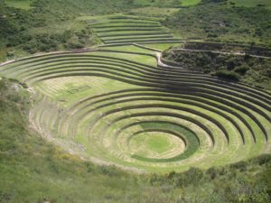 Moray day trip from Cusco Peru in the Sacred Valley
