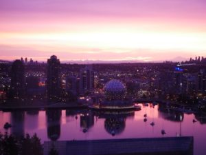 sunrise Vancouver JW Marriott Parq Vancouver
