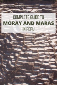 Pinterest pin for Moray and Maras