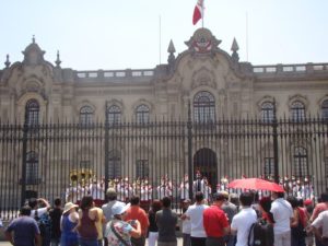 Palacio de gobierno Lima Peru