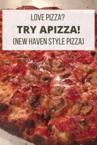 Pinterest pin for New Haven Pizza Apizza