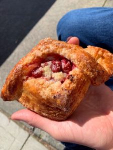 Sour Cherry pastry from Snohomish Bakery at First & Union