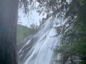 Hiking Bridal Veil Falls in Washington