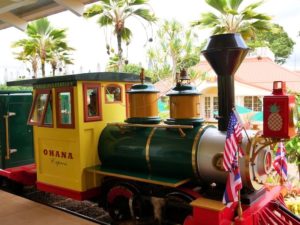 Pineapple Express train at the Dole Pineapple Plantation