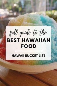 Best Hawaiian Food: Pinterest Pin