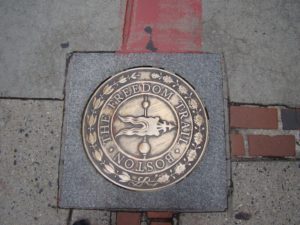 Freedom Trail in Boston