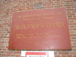 Old North Church in Boston (Freedom Trail)
