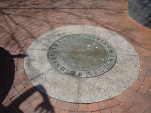 Irish Famine Memorial in Boston