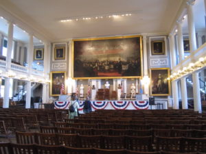 faneuil hall (Freedom Trail) in Boston