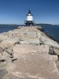 spring point ledge lighthouse at fort preble (things to do in Portland)