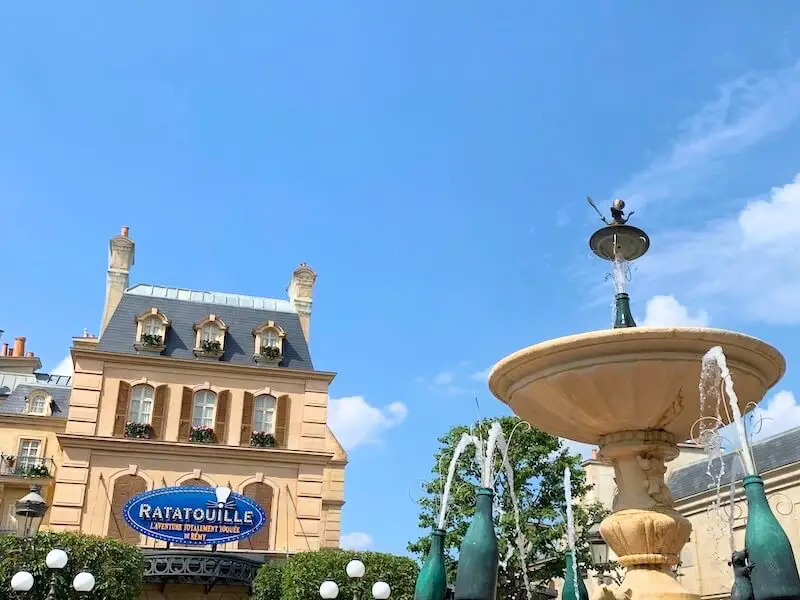 Remy's Ratatouille Adventure and Bistro Chez Remy in Disneyland Paris