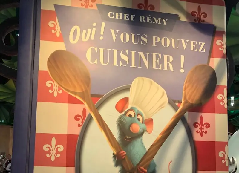 Aliments Remy Our Review of Bistrot Chez Remy and the Ratatouille Ride in Disneyland ...