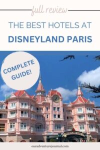 pinterest pin for best hotels near disneyland paris