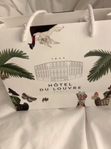 Free treats from Hotel du Louvre