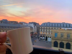 Sunrise in Paris