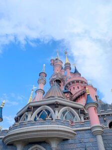Exterior of the Disneyland Paris Castle