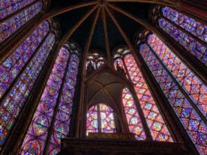 Sainte-Chapelle in Paris (stained glass windows)