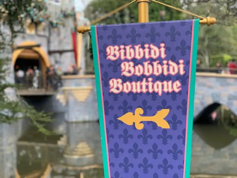 Bibbidi Bobbidi Boutique at Disneyland in California