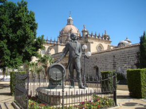 Statue in Jerez de la Frontera